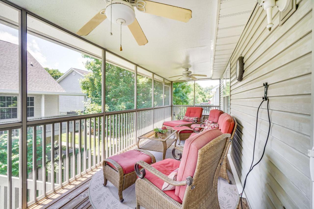 Pigeon Forge Home With Screened Porch, 3 Mi To Town! Bagian luar foto
